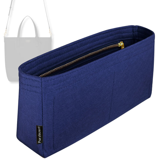 Bag Insert for (Saint Laurent (YSL), Toy Shopping Saint Laurent in Leather) Organizer Tote Purse Organiser Liner Shaper [Premium Felt Material]