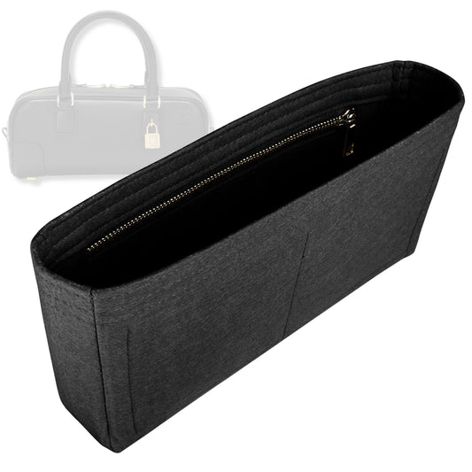 Bag Insert for (Loewe, Amazona 23 Cropped Bag) Organizer Tote Purse Organiser Liner Shaper [Premium Felt Material]