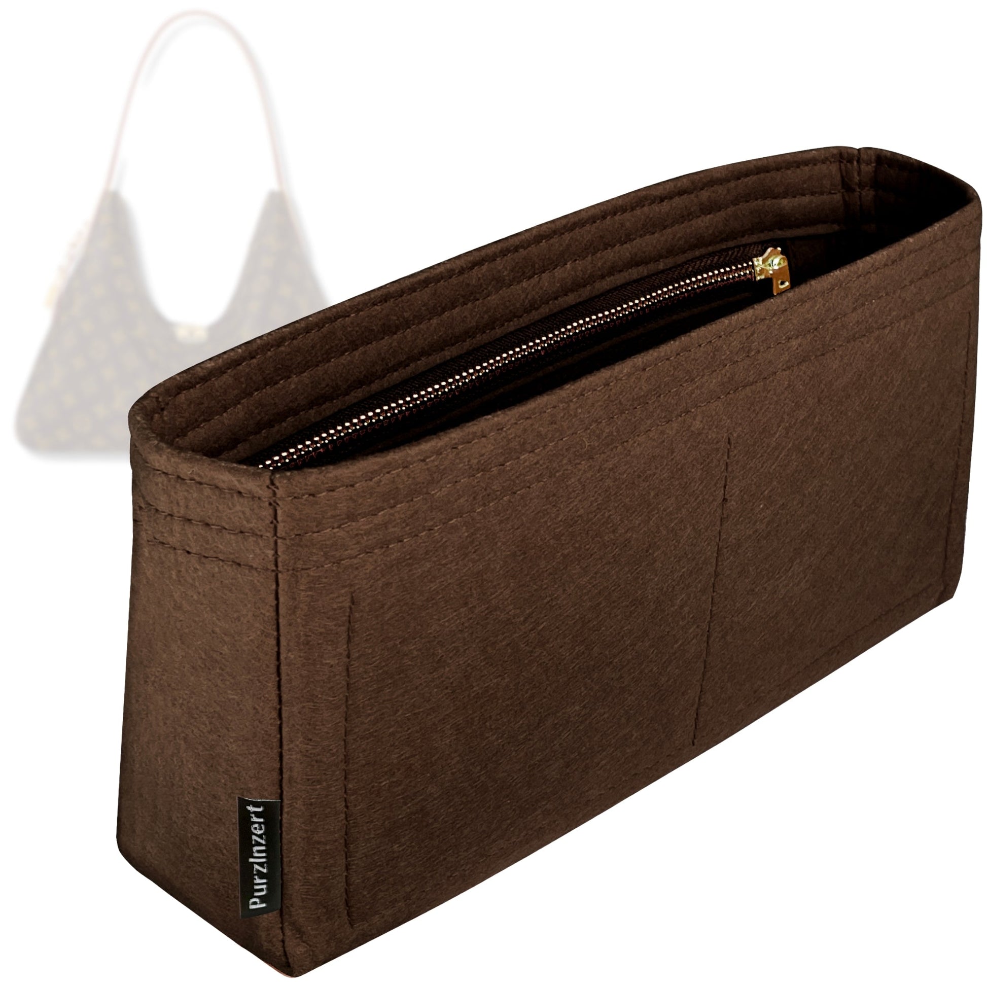 Bag Insert for (LV, Slouchy PM) Organizer Tote Purse Organiser Liner Shaper [Premium Felt Material]