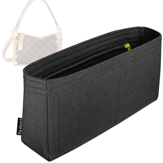 Bag Insert for (LV, Side Trunk MM) Organizer Tote Purse Organiser Liner Shaper [Premium Felt Material]