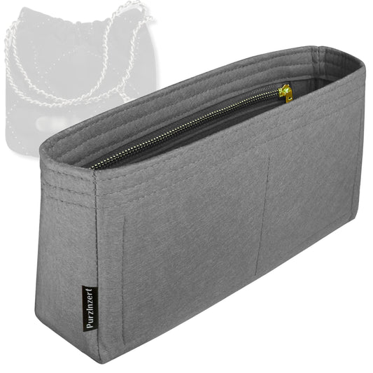 Bag Insert for (Chanel, Small Chanel 22 Handbag) Organizer Tote Purse Organiser Liner Shaper [Premium Felt Material]