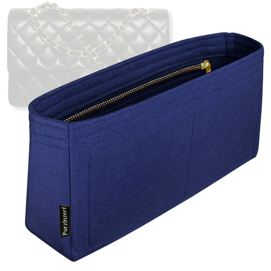 Bag Insert for (Chanel, Large Classic Handbag) Organizer Tote Purse Organiser Liner Shaper [Premium Felt Material]