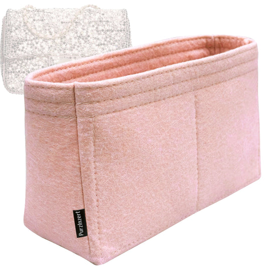 Bag Insert for (Chanel, Evening Bag) Organizer Tote Purse Organiser Liner Shaper [Premium Felt Material]