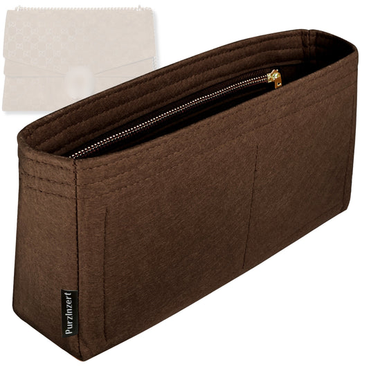 Bag Insert for (Gucci, Dionysus small shoulder bag) Organizer Tote Purse Organiser Liner Shaper [Premium Felt Material]