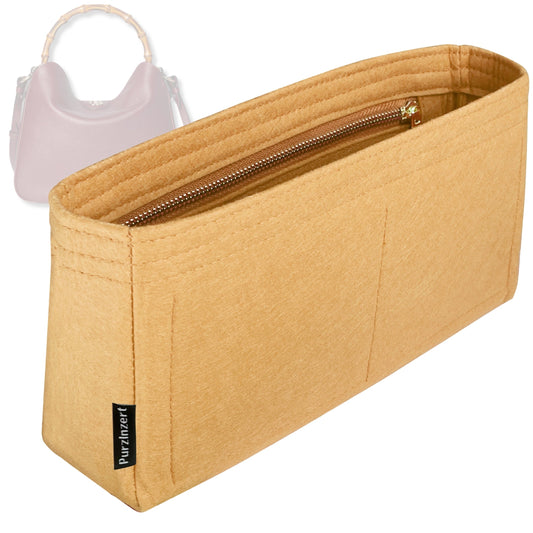Bag Insert for (Gucci, Diana small shoulder bag) Organizer Tote Purse Organiser Liner Shaper [Premium Felt Material]