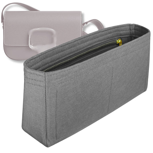 Bag Insert for (Hermes, Della Cavalleria Elan) Organizer Tote Purse Organiser Liner Shaper [Premium Felt Material]
