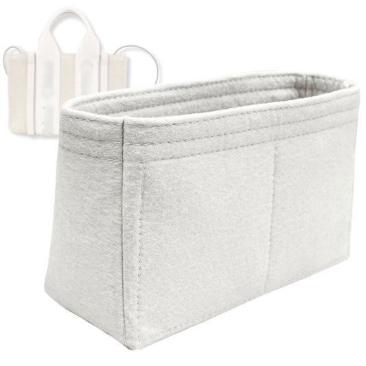 Bag Insert for (Chloe, Mini Woody Tote) Organizer Tote Purse Organiser Liner Shaper [Premium Felt Material]