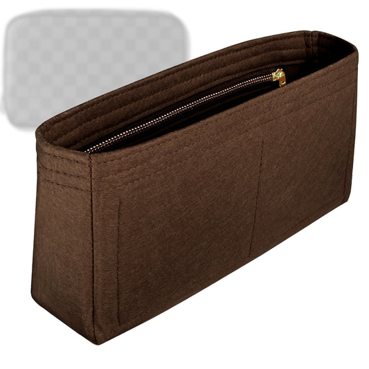 Bag Insert for (LV, Toilet Pouch GM) Organizer Tote Purse Organiser Liner Shaper [Premium Felt Material]