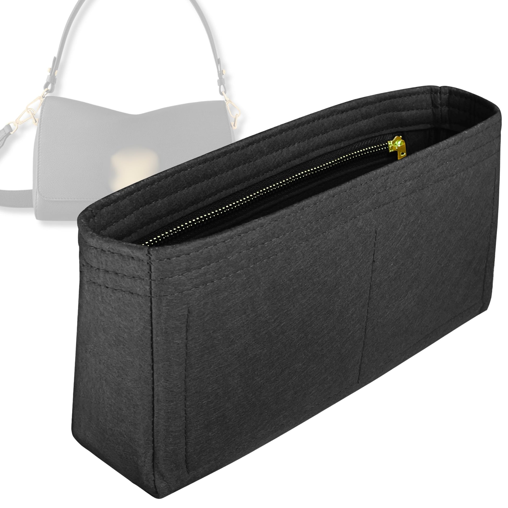 Bag Insert for (LV, Soft Twist) Organizer Tote Purse Organiser Liner Shaper [Premium Felt Material]