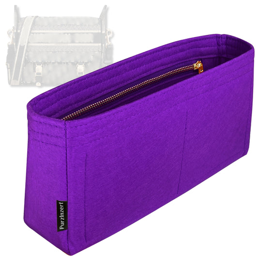 Bag Insert for (Dior, Medium Diorcamp Bag) Organizer Tote Purse Organiser Liner Shaper [Premium Felt Material]