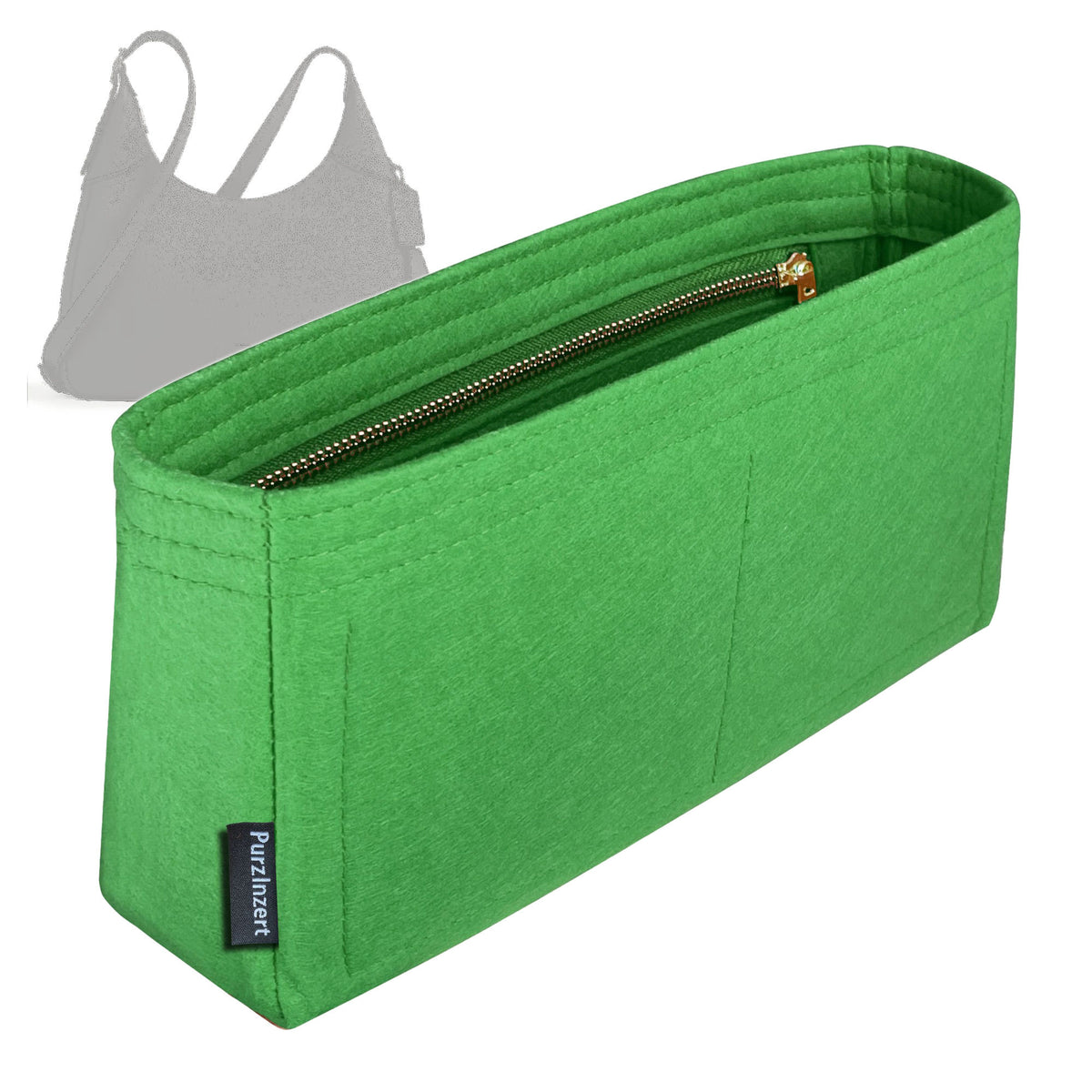 Bag Insert for (Coach, Ella Shoulder Bag) Organizer Tote Purse Organiser Liner Shaper [Premium Felt Material]