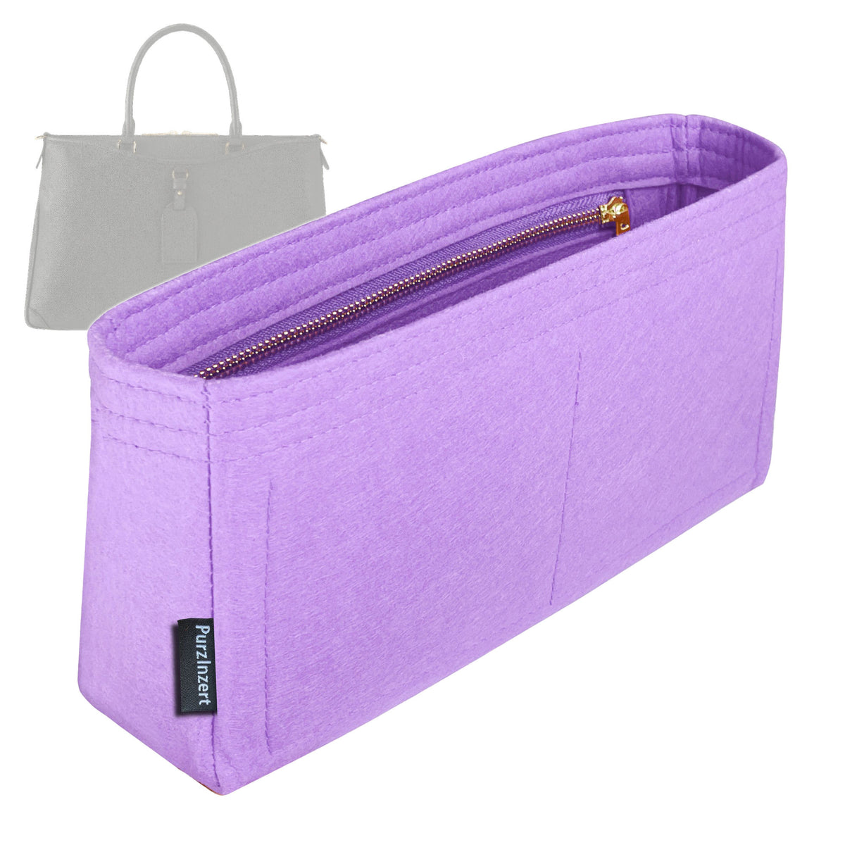 Bag Insert for (LV, Trianon MM) Organizer Tote Purse Organiser Liner Shaper [Premium Felt Material]