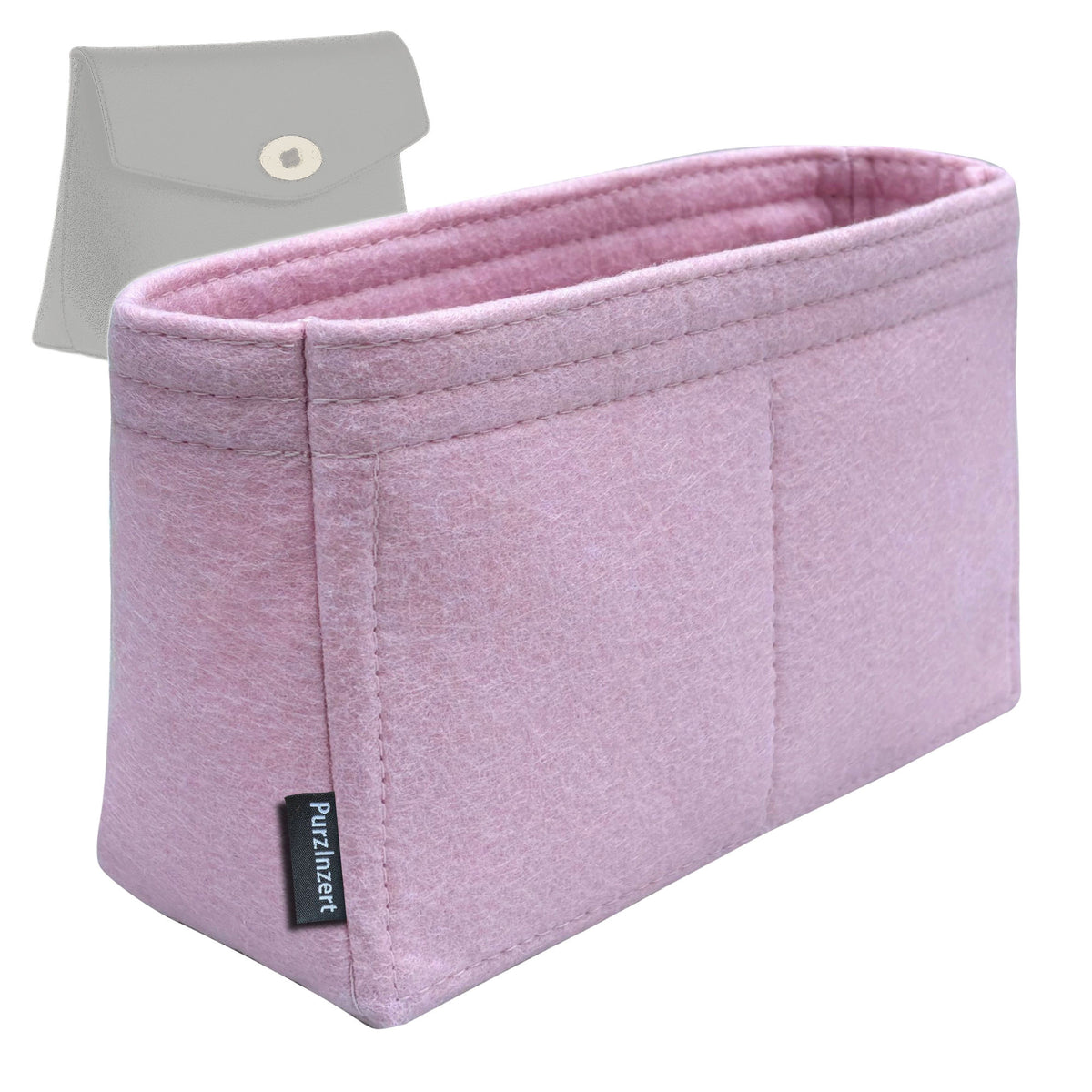 Bag Insert for (Mulberry, Large Darley Cosmetic Pouch) Organizer Tote Purse Organiser Liner Shaper [Premium Felt Material]