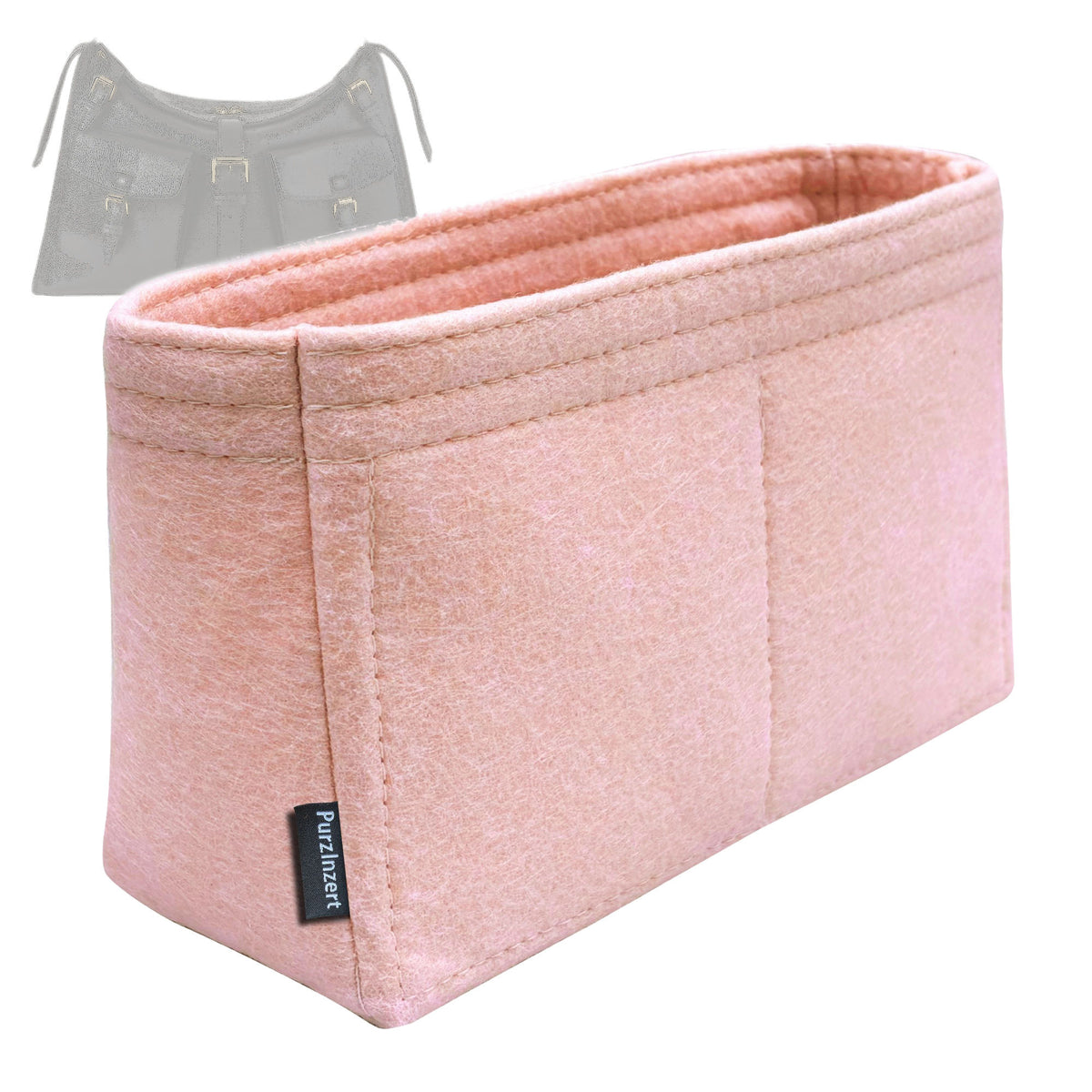 Bag Insert for (Mulberry, Roxanne Shoulder Bag) Organizer Tote Purse Organiser Liner Shaper [Premium Felt Material]