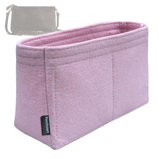 Bag Insert for (Portland Leather Goods, Poppy Purse Classic) Organizer Tote Purse Organiser Liner Shaper [Premium Felt Material]