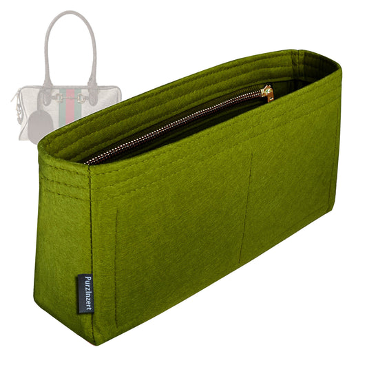 Bag Insert for (Gucci, Borsetto medium boston bag) Organizer Tote Purse Organiser Liner Shaper [Premium Felt Material]