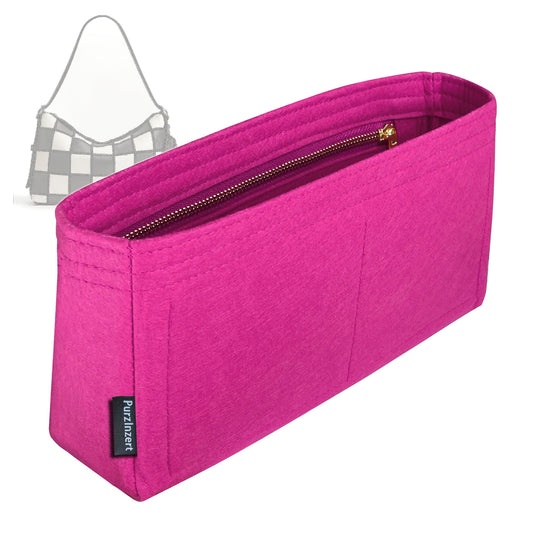Bag Insert for (Coach, Alter Ego Slouchy Shoulder Bag) Organizer Tote Purse Organiser Liner Shaper [Premium Felt Material]