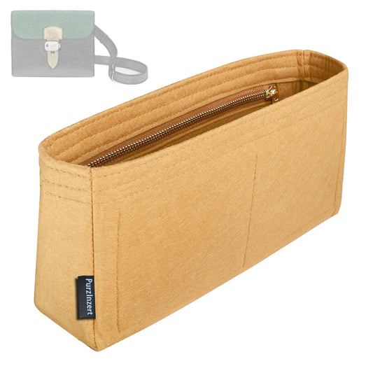 Bag Insert for (Hermes, Sac a depeches 21 colorblock bag) Organizer Tote Purse Organiser Liner Shaper [Premium Felt Material]