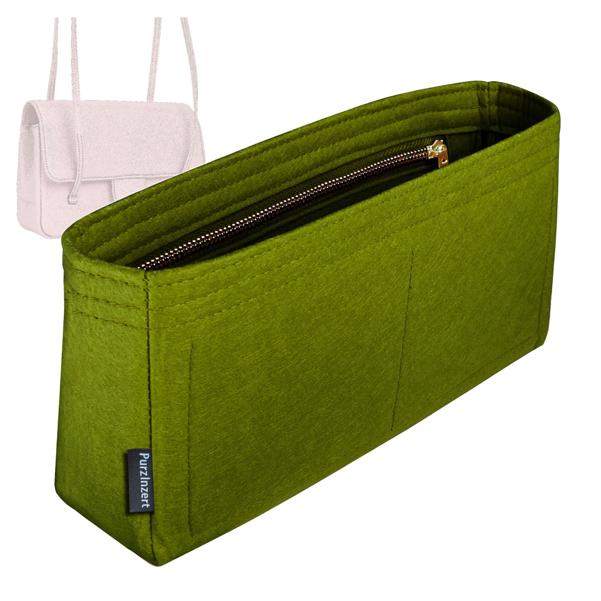 Bag Insert for (Chanel, Preppy Coco Small Flap 22cm) Organizer Tote Purse Organiser Liner Shaper [Premium Felt Material]