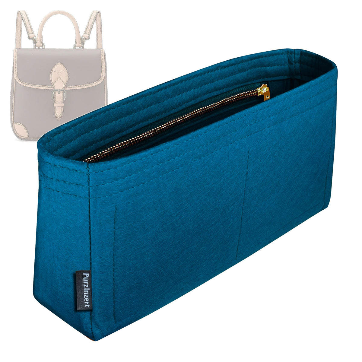 Bag Insert for (LV, Diane Backpack PM) Organizer Tote Purse Organiser Liner Shaper [Premium Felt Material]