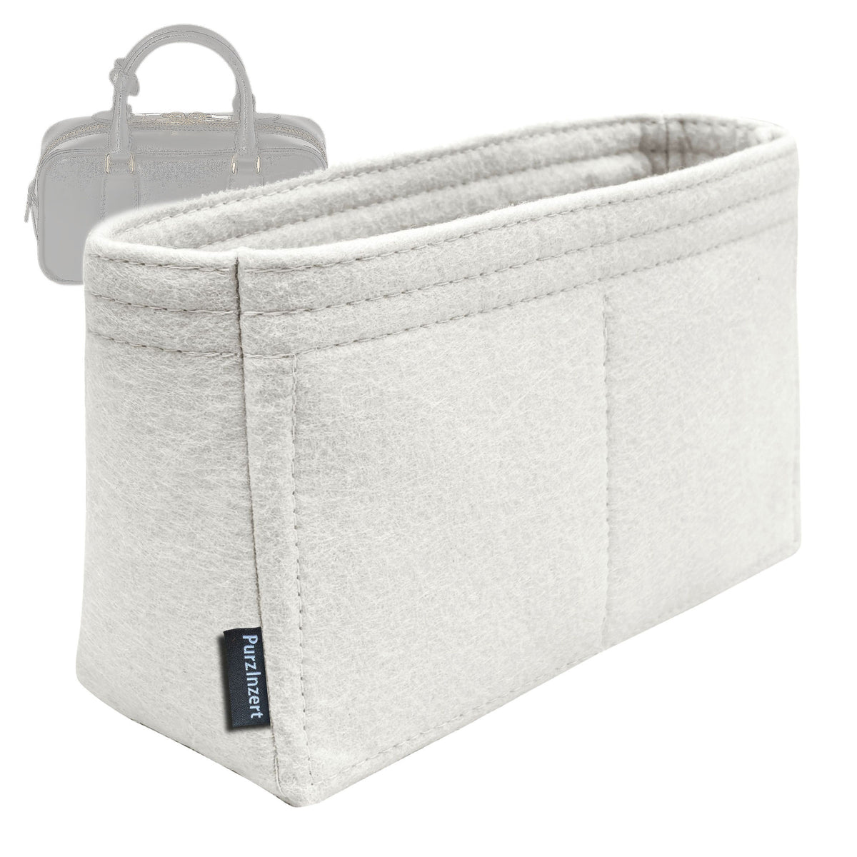 Bag Insert for (Miu Miu, Regular Arcadie Leather Bag) Organizer Tote Purse Organiser Liner Shaper [Premium Felt Material]