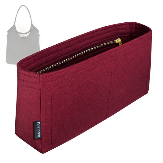 Bag Insert for (Miu Miu, Regular Ivy Bag) Organizer Tote Purse Organiser Liner Shaper [Premium Felt Material]