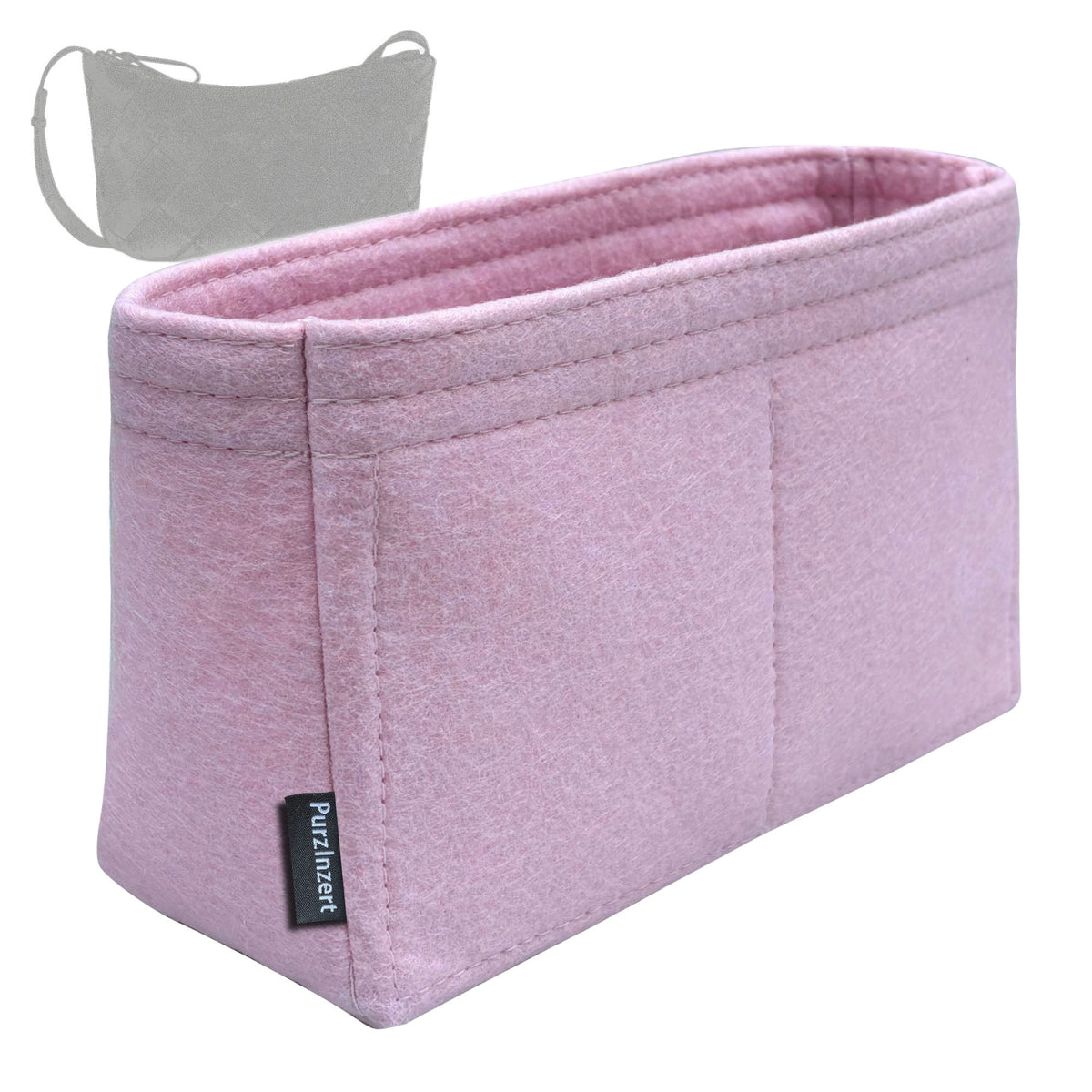 Bag Insert for (BV, Diago Hobo) Organizer Tote Purse Organiser Liner Shaper [Premium Felt Material]