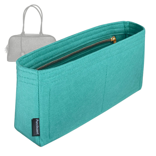 Bag Insert for (Chanel, Large Bowling Bag) Organizer Tote Purse Organiser Liner Shaper [Premium Felt Material]