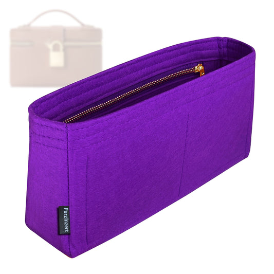Bag Insert for (LV, Low Key Vanity Pouch) Organizer Tote Purse Organiser Liner Shaper [Premium Felt Material]