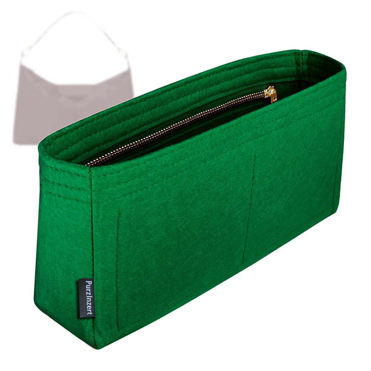 Bag Insert for (Longchamp, Le Pliage Xtra XL Shoulder Bag) Organizer Tote Purse Organiser Liner Shaper [Premium Felt Material]