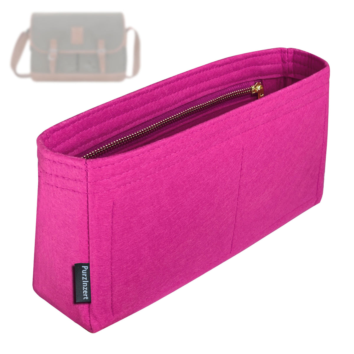 Bag Insert for (Longchamp, Boxford L Crossbody Bag) Organizer Tote Purse Organiser Liner Shaper [Premium Felt Material]