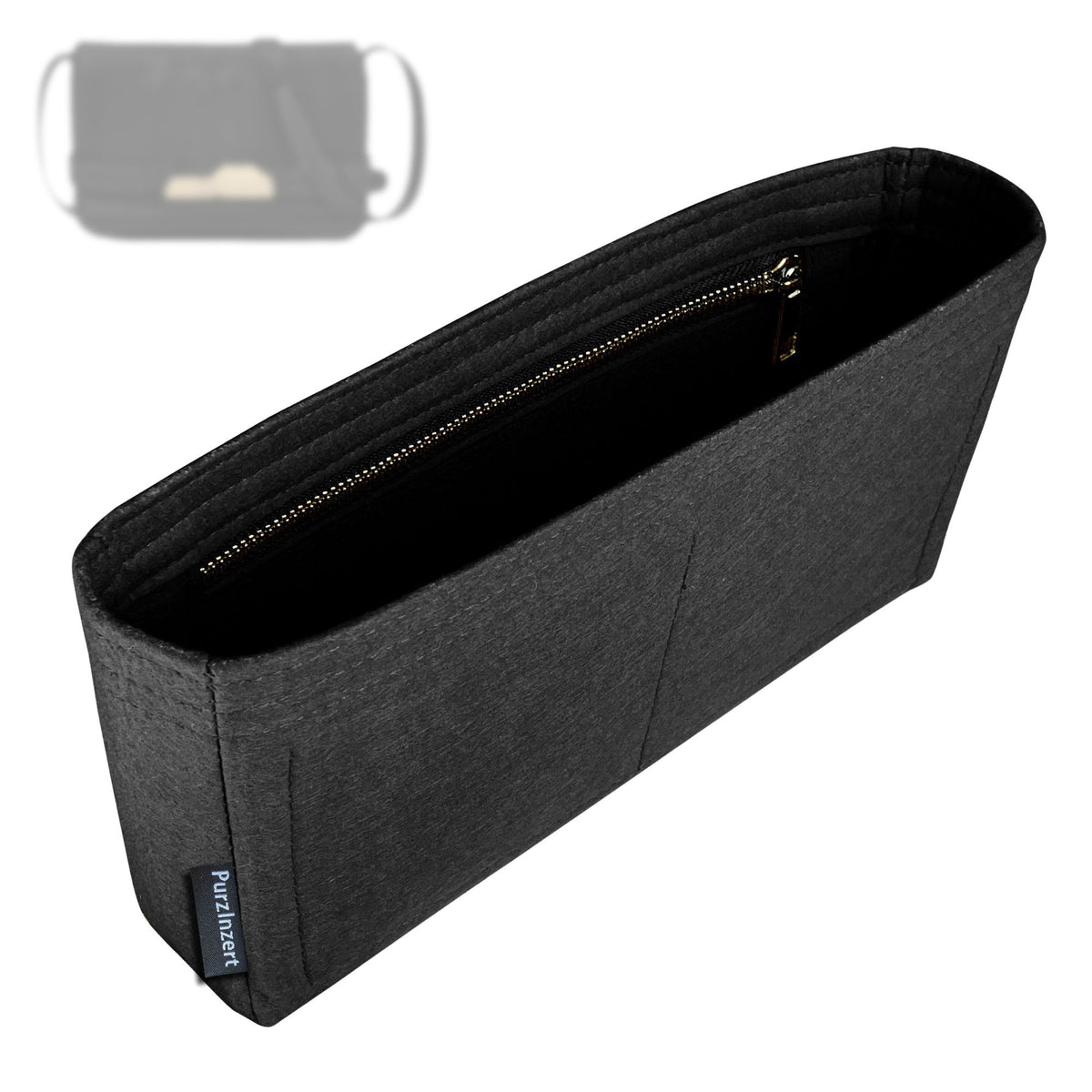 Bag Insert for (Longchamp, Le Smart S Crossbody Bag) Organizer Tote Purse Organiser Liner Shaper [Premium Felt Material]