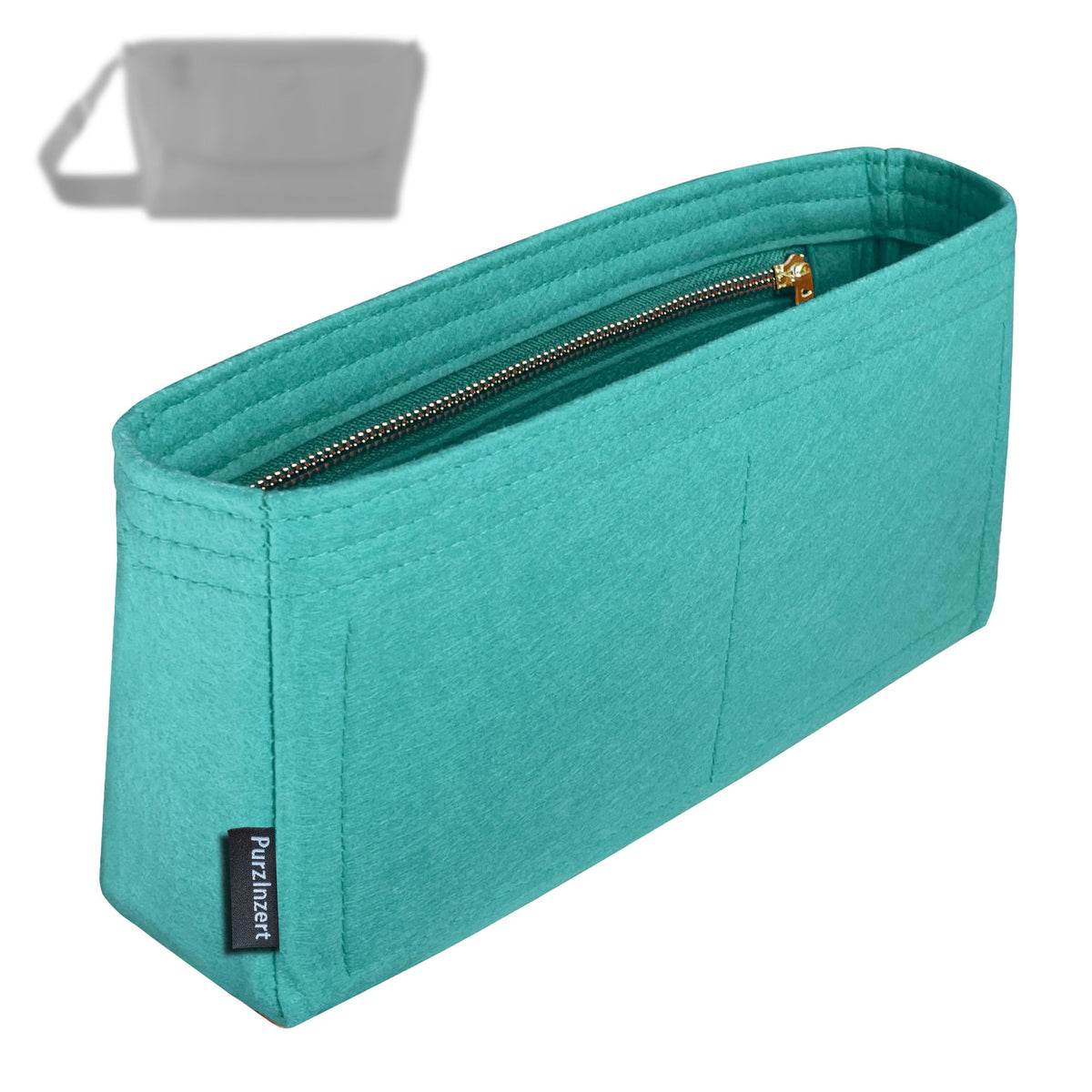 Bag Insert for (LV, Pulse Messenger) Organizer Tote Purse Organiser Liner Shaper [Premium Felt Material]