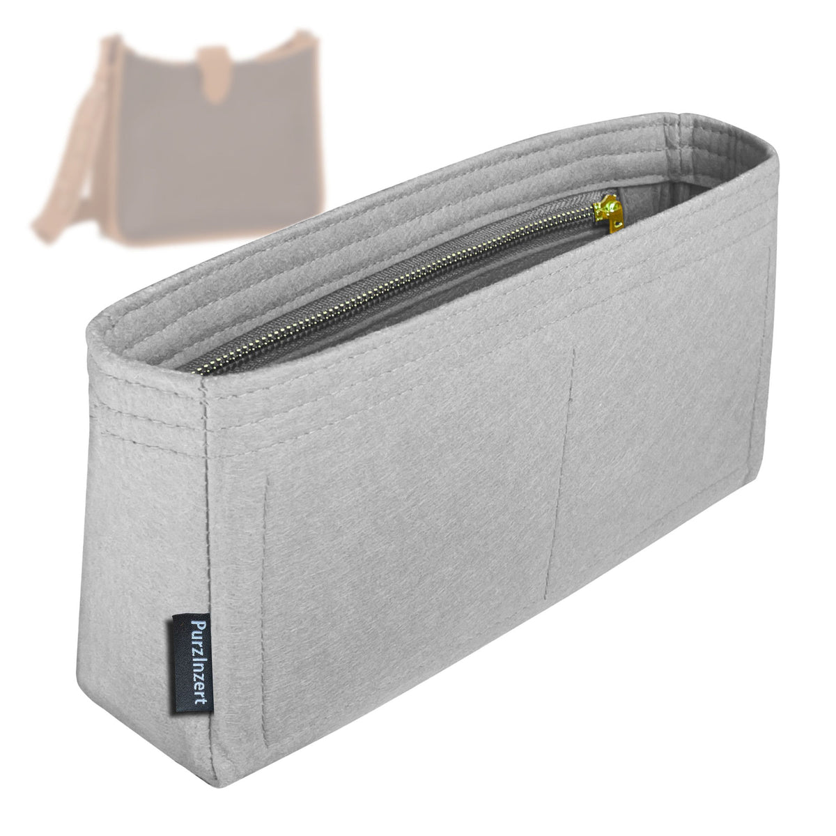 Bag Insert for (Goyard, Musette PM Bag) Organizer Tote Purse Organiser Liner Shaper [Premium Felt Material]