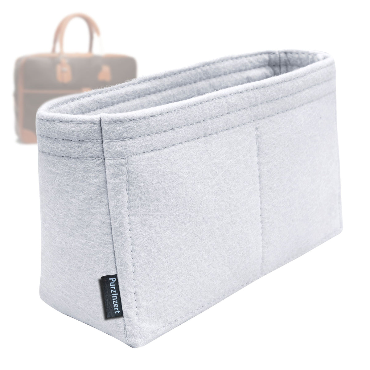 Bag Insert for (Goyard, Ambassade MM Document Case) Organizer Tote Purse Organiser Liner Shaper [Premium Felt Material]