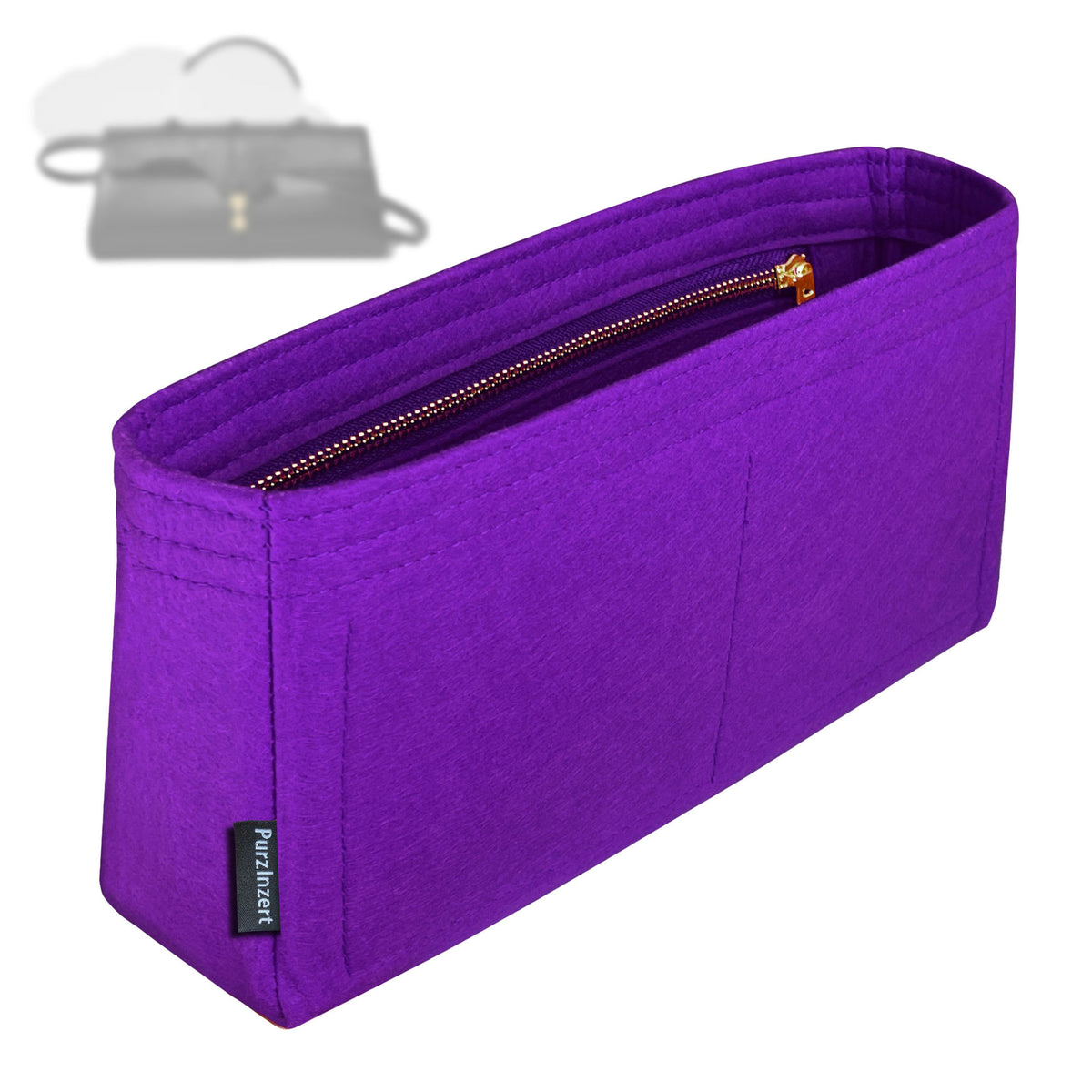Bag Insert for (Celine, LE 16 SIDE-TO-SIDE) Organizer Tote Purse Organiser Liner Shaper [Premium Felt Material]