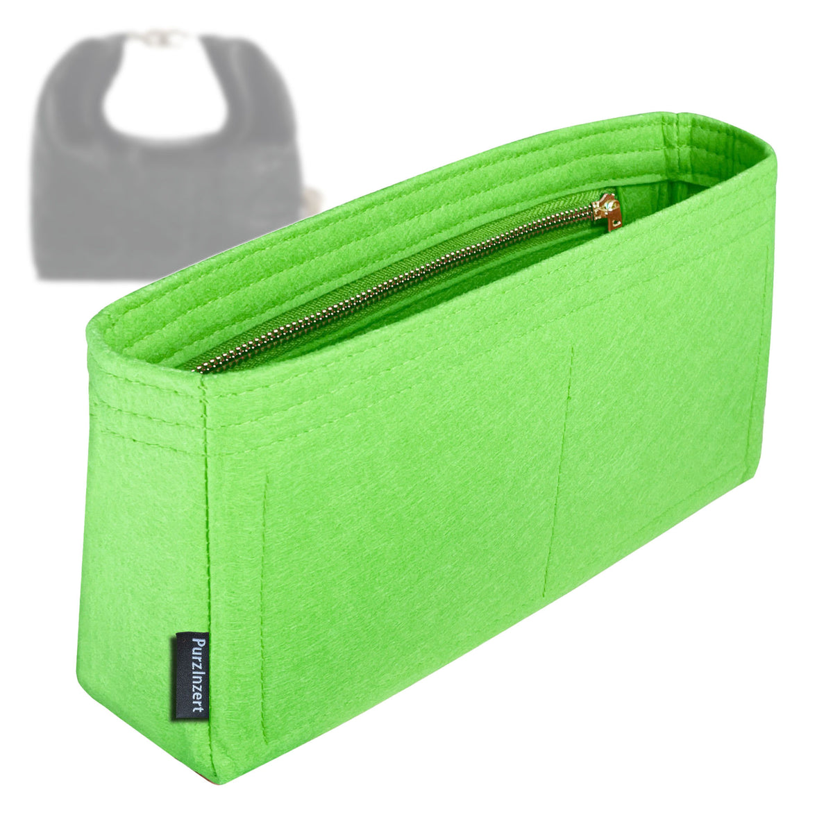 Bag Insert for (Dior, Mini Toujours Hobo Bag) Organizer Tote Purse Organiser Liner Shaper [Premium Felt Material]