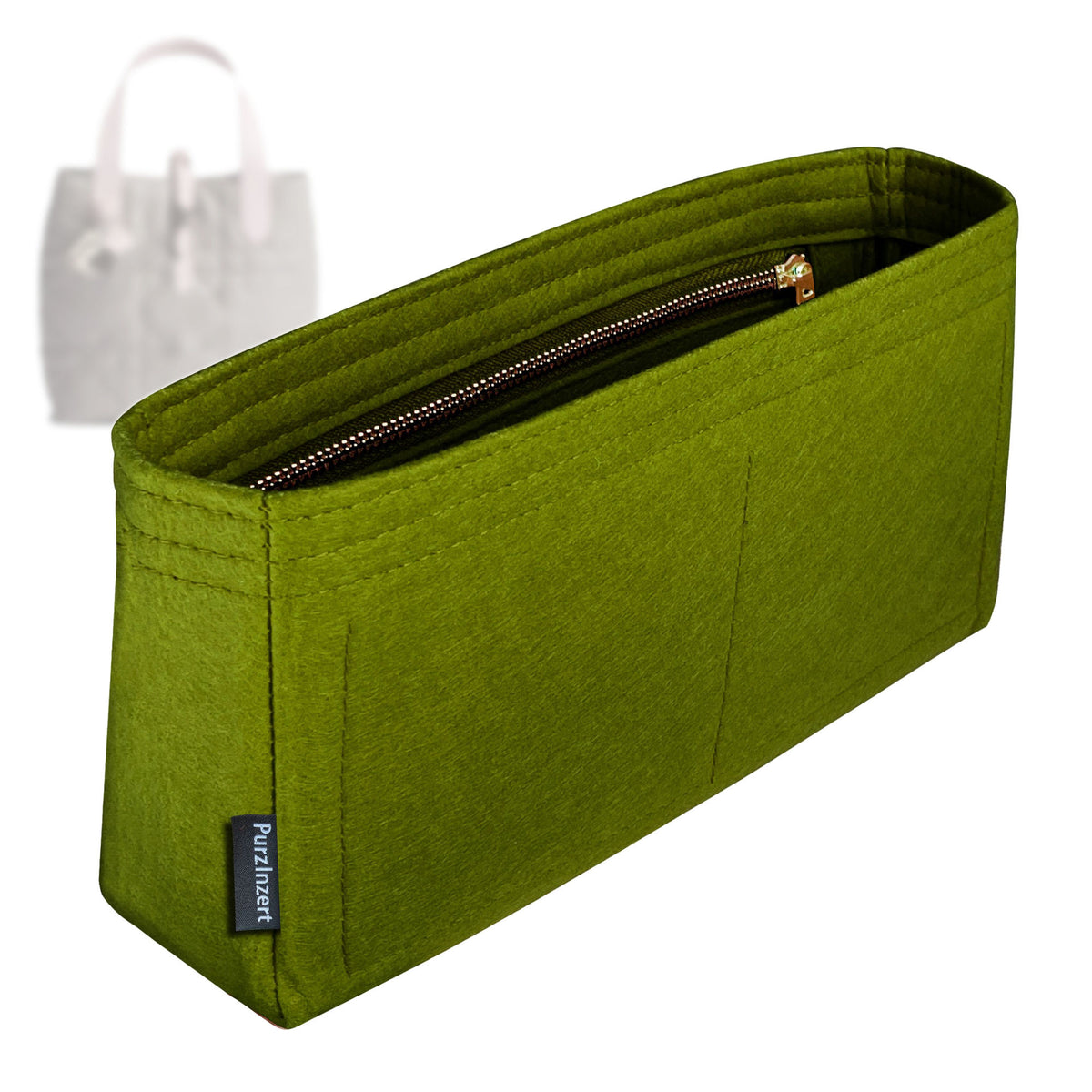 Bag Insert for (Dior, Small Toujours Vertical Tote Bag) Organizer Tote Purse Organiser Liner Shaper [Premium Felt Material]