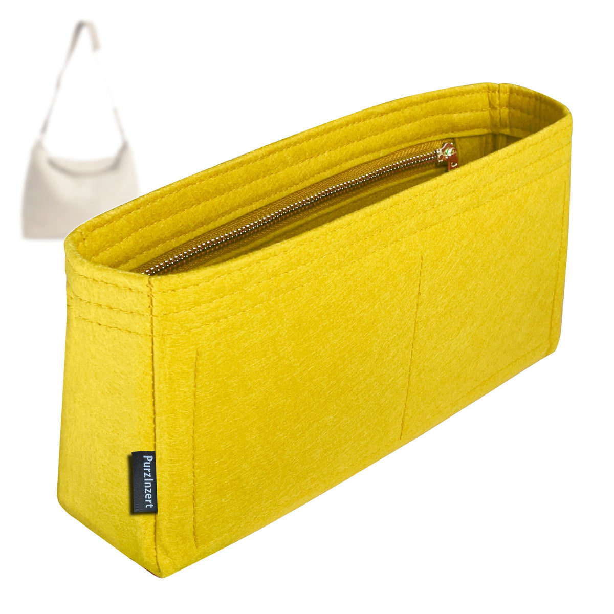 Bag Insert for (Dior, Dio*Alps Medium Diorly Bag) Organizer Tote Purse Organiser Liner Shaper [Premium Felt Material]