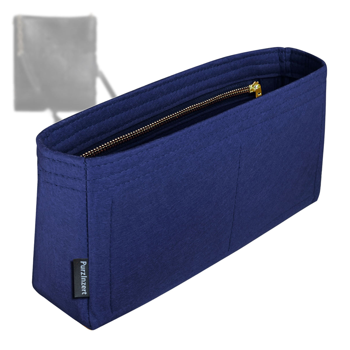 Bag Insert for (Dior, Small Vertical Trianon Bag with Chain) Organizer Tote Purse Organiser Liner Shaper [Premium Felt Material]