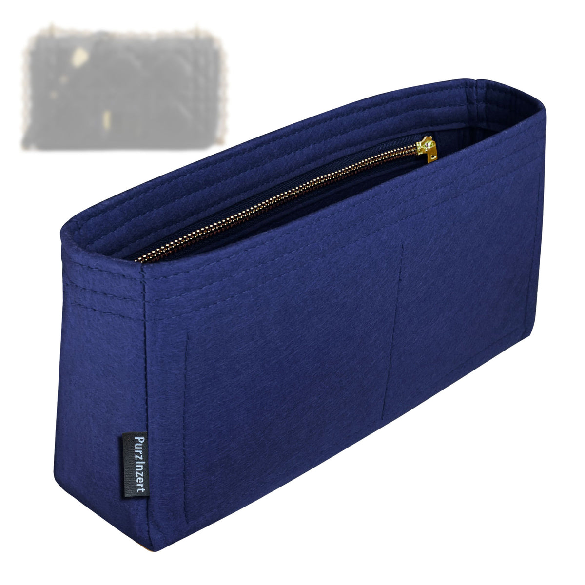 Bag Insert for (Dior, Medium Soft Caro Bag) Organizer Tote Purse Organiser Liner Shaper [Premium Felt Material]