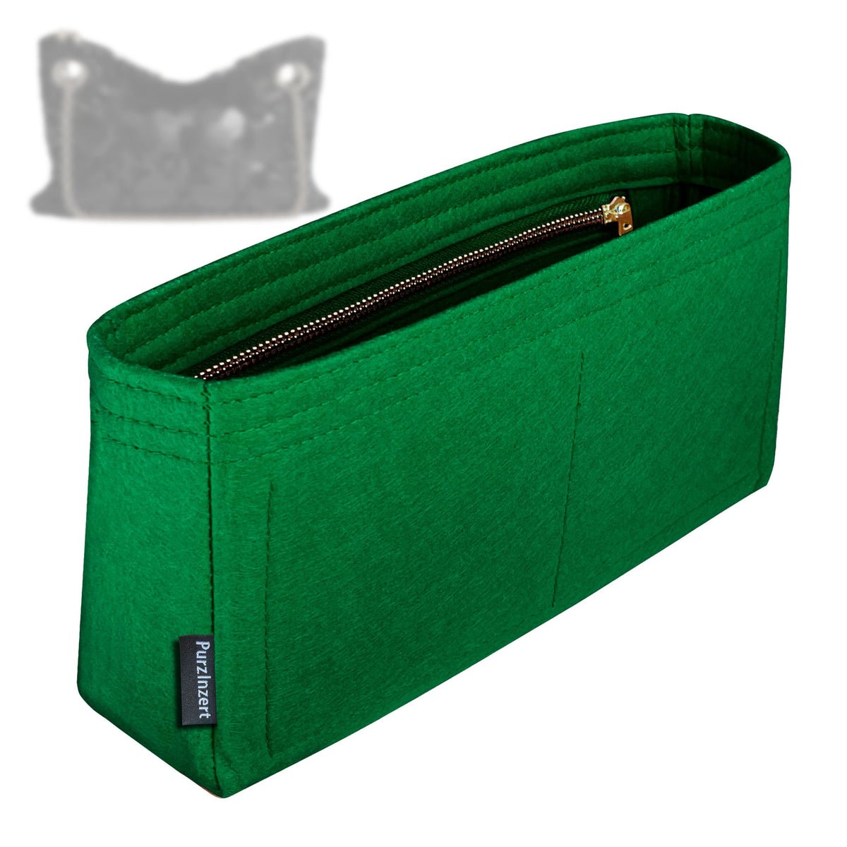 Bag Insert for (Dior, Small Milly-La-Foret Bag) Organizer Tote Purse Organiser Liner Shaper [Premium Felt Material]