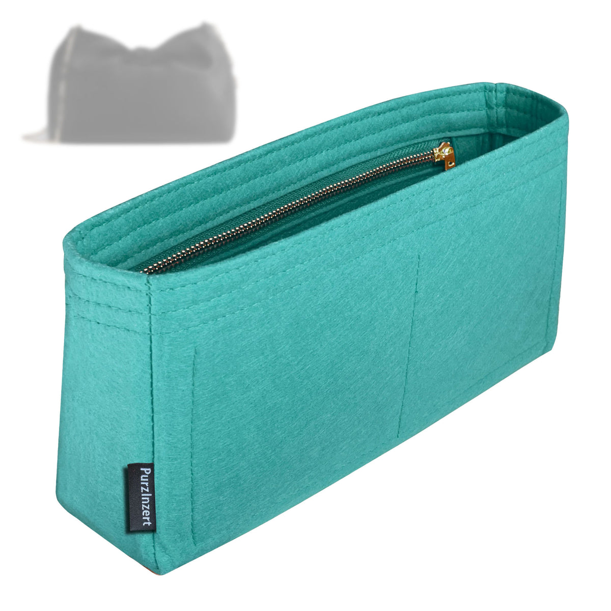 Bag Insert for (Dior, Small Bow Bag) Organizer Tote Purse Organiser Liner Shaper [Premium Felt Material]