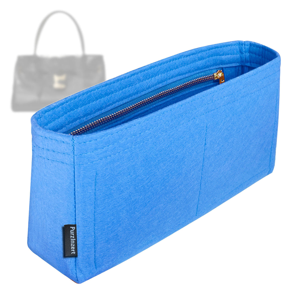 Bag Insert for (Chloe, Small Paddington Sling Top Handle) Organizer Tote Purse Organiser Liner Shaper [Premium Felt Material]
