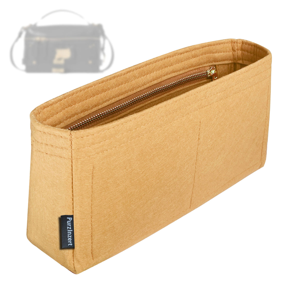 Bag Insert for (Chloe, Paddington Vanity Bag) Organizer Tote Purse Organiser Liner Shaper [Premium Felt Material]