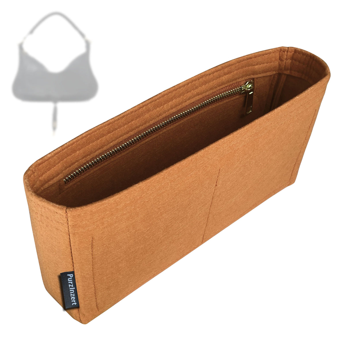 Bag Insert for (Chloe, Small Marcie Shoulder Bag) Organizer Tote Purse Organiser Liner Shaper [Premium Felt Material]