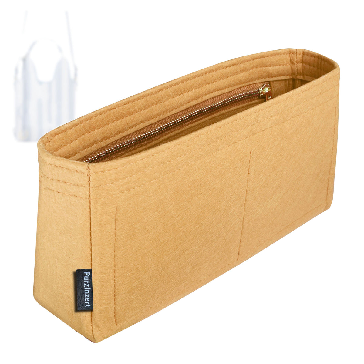 Bag Insert for (Chloe, Mini Stripy Tote Bag) Organizer Tote Purse Organiser Liner Shaper [Premium Felt Material]