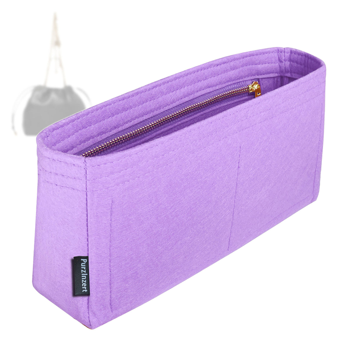 Bag Insert for (Chloe, Small Icons Shoulder Bag) Organizer Tote Purse Organiser Liner Shaper [Premium Felt Material]