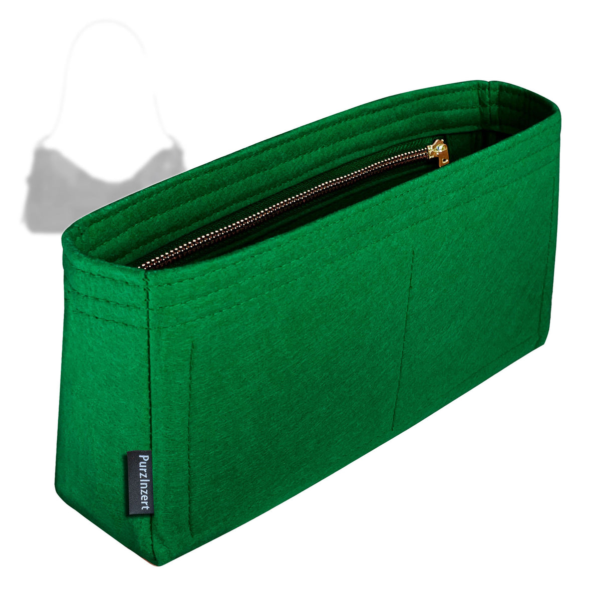 Bag Insert for (Coach, Alter Ego Small Slouchy Shoulder Bag) Organizer Tote Purse Organiser Liner Shaper [Premium Felt Material]