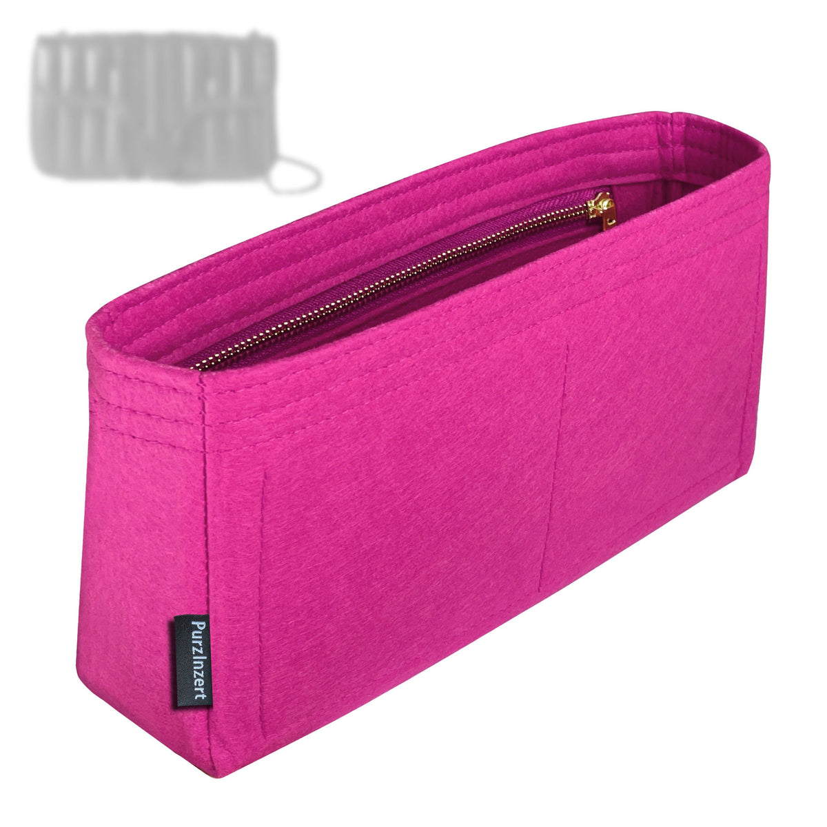 Bag Insert for (Gucci, Jetset GG Marmont Small Shoulder Bag) Organizer Tote Purse Organiser Liner Shaper [Premium Felt Material]